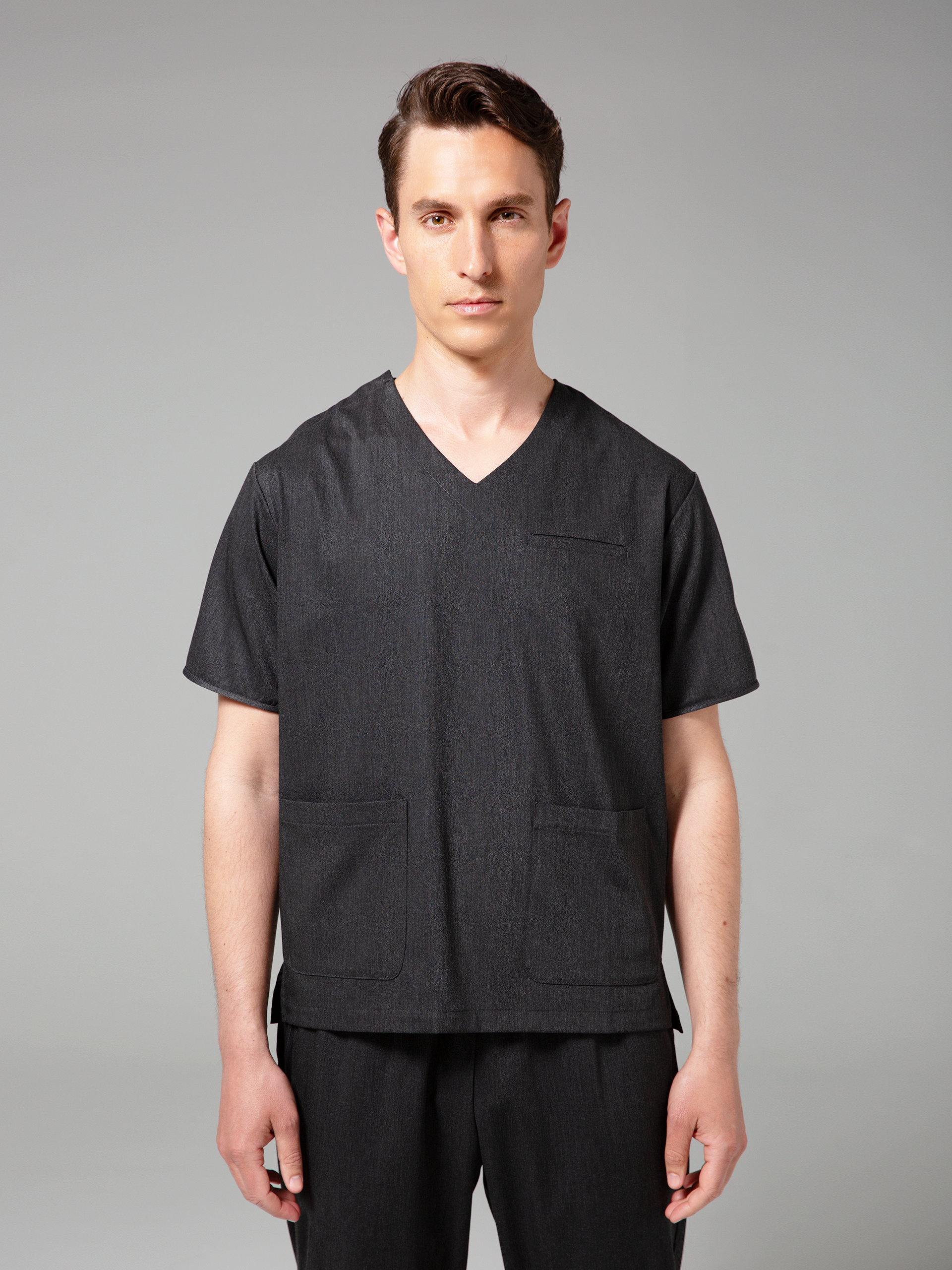 MEN'S SCRUB | CHARCOAL